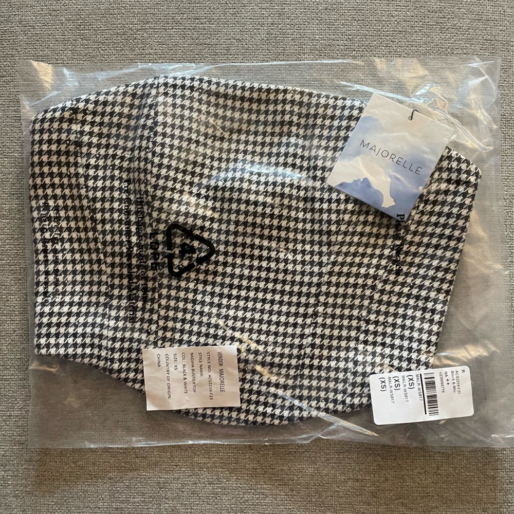 Majorelle Nadjha Bustier Top XS BRAND NEW & In The Original Packaging
